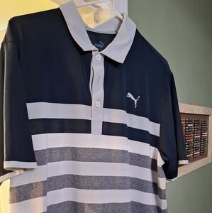 Puma golf shirt size large